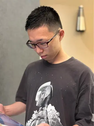 メンズ ヨシザワインクプレミアム横浜所属・勝 愛未菜のヘアスタイル