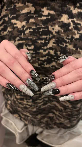 ネイル 名古屋ワンホンネイル 沙理亜のネイルデザイン