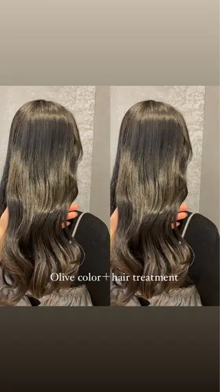 セミロング schon所属・み うのヘアスタイル