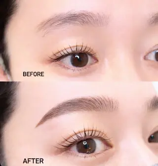 アイブロウ 西 優衣奈のヘアスタイル