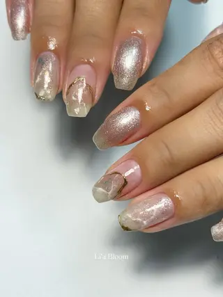 ネイル Li'a Bloom所属・🦋🤍 madoka🤍のネイルデザイン