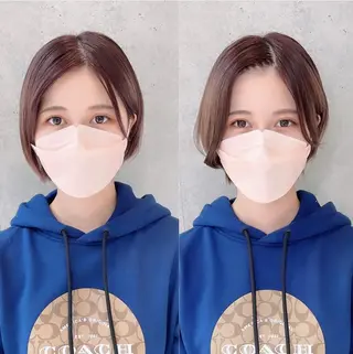 ショート ACHFILO モデル募集のヘアスタイル