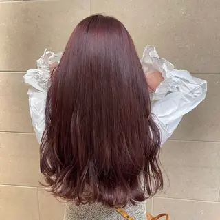 ロング カラー Lee vita 上新庄所属・𐙚 ꜱᴀɴᴀ 𐙚のヘアスタイル