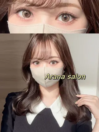 マツエク・マツパ arana eyelashのマツエク・マツパデザイン