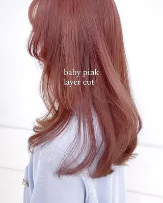 ロング カラー Amelie所属・Amelie yunのヘアスタイル