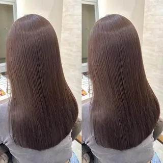 セミロング 髪質改善&ヘアケア 永山若奈のヘアスタイル