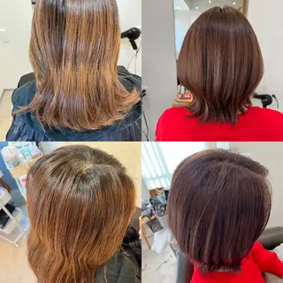 ミディアム にしむら そうのヘアスタイル