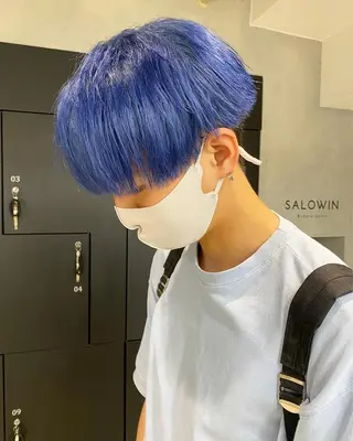 ショート カラー ヘアアレンジ メンズ 【池袋/スパイキー ショート】ⓝⓘⓜⓤのヘアスタイル