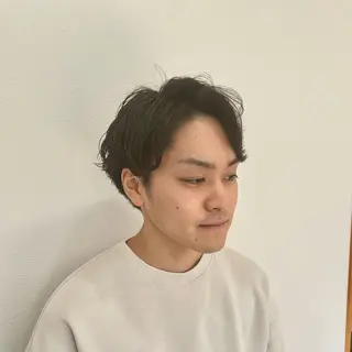 パーマ メンズ Aguhairponte所属・メンズ 特化・川田のヘアスタイル