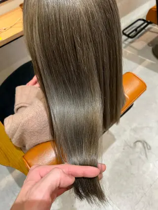 セミロング カラー Love&Hair Breit/店長下川のヘアスタイル