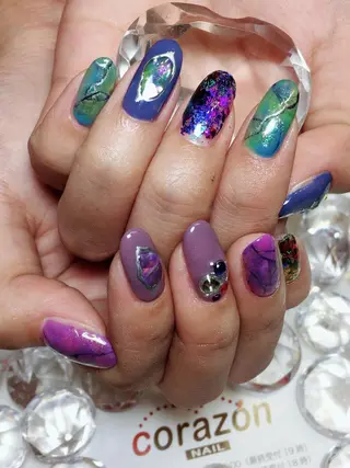 ネイル corazon所属・ネイリスト aicoのネイルデザイン