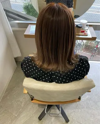 ミディアム 《PARAGO緑橋》 内田美結のヘアスタイル