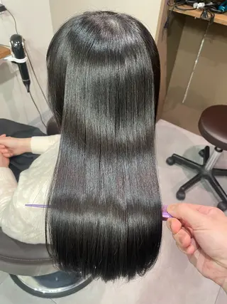 セミロング 飯村 友亮のヘアスタイル