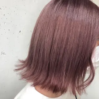ミディアム カラー パーマ ヘアアレンジ 八巻 晴香のヘアスタイル