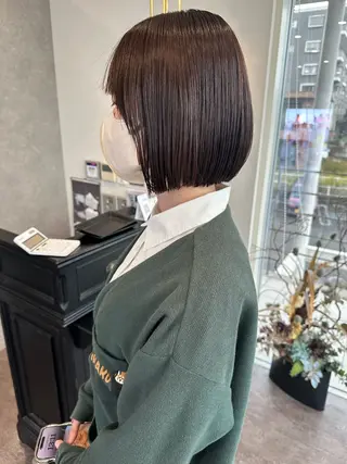 ショート カノエ小串店 /スタッフモデルのヘアスタイル