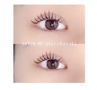 マツエク・マツパ 川端 里奈のマツエク・マツパデザイン