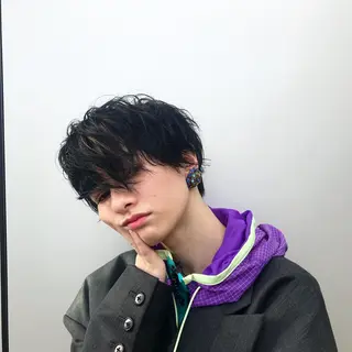 ショート カラー パーマ tension 【テンション】のヘアスタイル