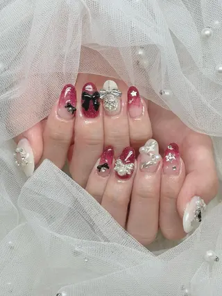 ネイル WAKANA ‎𖤐 ̖́-‬のネイルデザイン