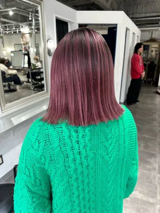 ミディアム 篠崎 佑季のヘアスタイル