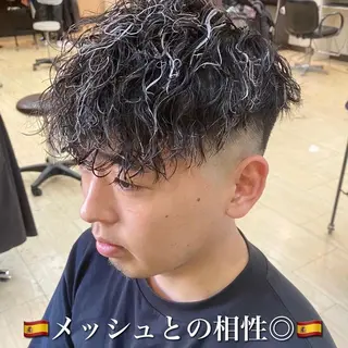 パーマ メンズ 年間2000名担当◎ パーマ職人/仲原佑樹のヘアスタイル