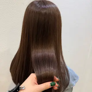 ロング カラー Lolonois梅田 /Okazaki:)のヘアスタイル