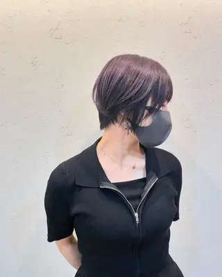 ショート カラー ニュアンスカラー🫧 加納のヘアスタイル