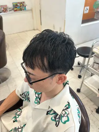 メンズ 冨田 綾のヘアスタイル