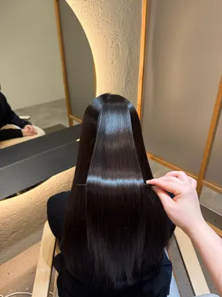 セミロング 透明感カラー/ カット🎀あつこ🎀のヘアスタイル