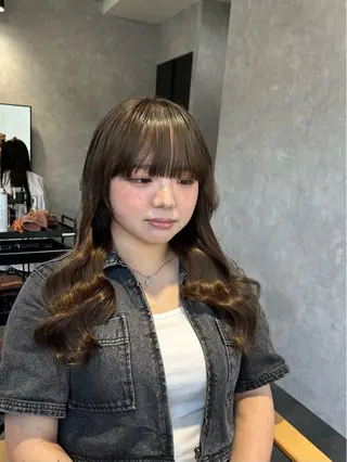 ロング プルエクステ/インナ ーカラー🦊はるなのヘアスタイル