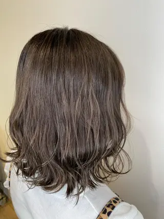 ミディアム カラー Lond luce心斎橋所属・🍀小川大輔🍀 ボブ/ブリーチ🥇のヘアスタイル