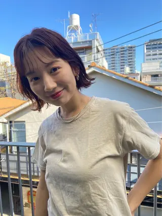 ショート MEY  TOKYO所属・☀️外国人カラー ☀️stevenのヘアスタイル