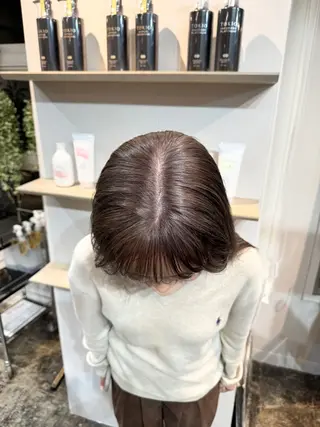 ロング 赤み消し/オリーブ /m a y aのヘアスタイル