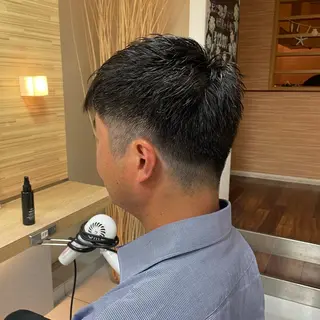 メンズ ダウンパーマ特化💎 ボブ・レイヤーりなのヘアスタイル