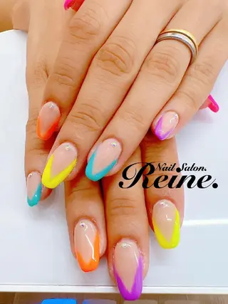 ネイル Nailsalon Reine所属・玉栄 伶奈のネイルデザイン