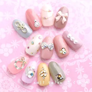 ネイル さくらや❤ パラジェル使用のネイルデザイン