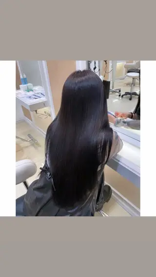 ロング カラー ✩𝐴𝑠ℎ 中目黒 浦野 遥‎✩*｡のヘアスタイル