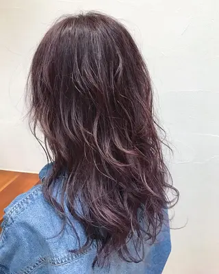 セミロング カラー メンズカット特化柏駅 徒歩3分LOUのヘアスタイル