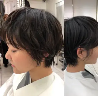 ショート パーマ TONI&GUY   EBISU所属・星野 菜月のヘアスタイル