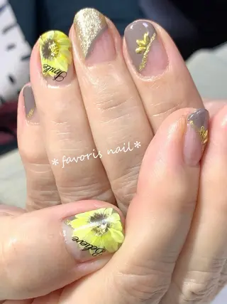 ネイル favoris nail🌼のネイルデザイン