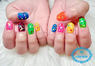 ネイル CROWN プライベートサロンのネイルデザイン