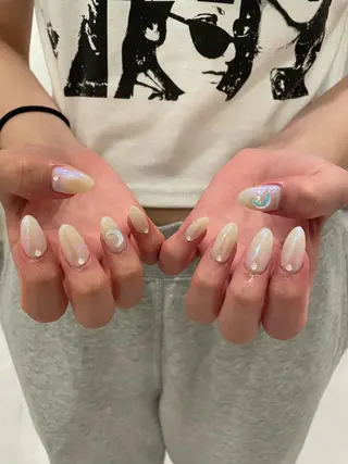 ネイル 束感まつ毛/ネイル/ LED♥KIRARAのマツエク・マツパデザイン