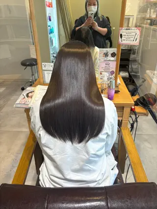 ロング パーマ BLENDby happiness所属・KAORU/絹髪 /髪質改善/奈良のヘアスタイル