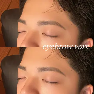 アイブロウ レイヤーカット/ 縮毛矯正/ミサキ💐のヘアスタイル