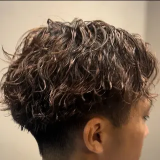 パーマ メンズ メンズパーマ専門店 【店長】⚜️イチカワのヘアスタイル