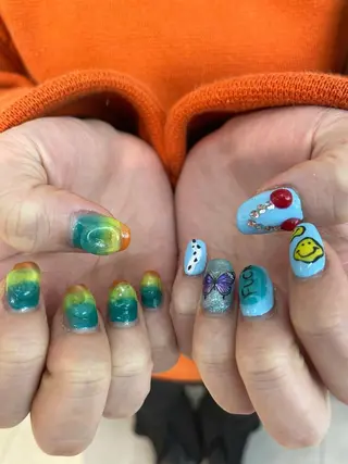 ネイル hair&nail ☯️アイリ☯️のネイルデザイン