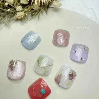 ネイル Lulu Nails ルルネイルズ所属・L u l u    N a i l sのネイルデザイン
