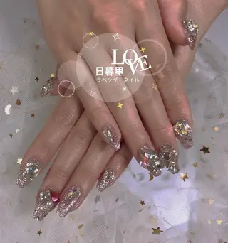 ネイル ラベンダー💖日暮里 ルル💖ネイルのネイルデザイン