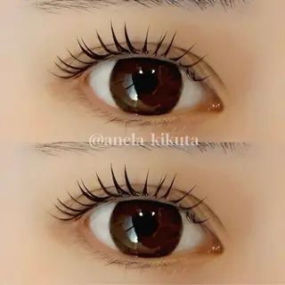 マツエク・マツパ ANELA ❦ KIKUTAのマツエク・マツパデザイン