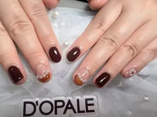 ネイル D‘OPALEサロン所属・長さ出し専門店 上野kkのネイルデザイン