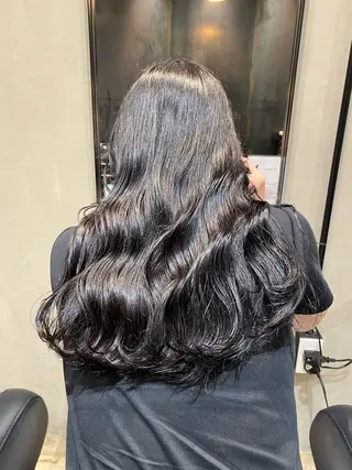 カラー さわ/ 博多/色素薄めカラーのヘアスタイル